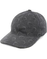 Marine Serre - "Moon" Laser Denim Baseball Cap - Lyst