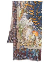 Faliero Sarti - Seasons Print Stole - Lyst
