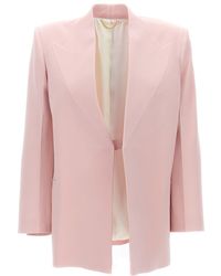 Victoria Beckham - Single-Breasted Blazer Jacket - Lyst