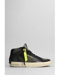 Crime London - Sk8 Deluxe Mid Sneakers - Lyst