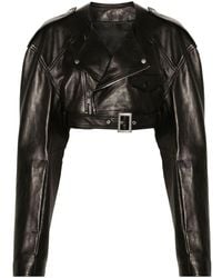 Rick Owens - Leather Outerwears - Lyst