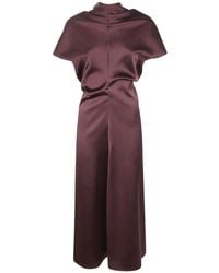 DR. HOPE - Bias Cut Satin Dress Clothing - Lyst