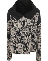Ibrigu - Double Print & Embroidered Jacket Clothing - Lyst