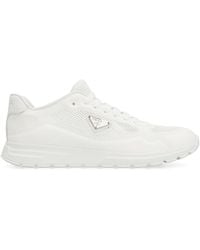 Prada - Prax 2.0 Fabric Low-Top Sneakers - Lyst