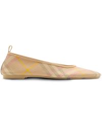 Burberry - Flat Shoes - Lyst
