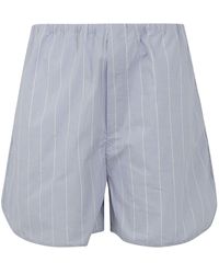 Filippa K - Striped Drawstring Shorts - Lyst