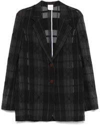 Alysi - Single-breasted Blazer Jacket - Lyst