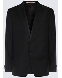 Valentino - Black Wool Suits - Lyst