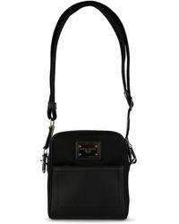 Dolce & Gabbana - Leather Crossbody Bag - Lyst