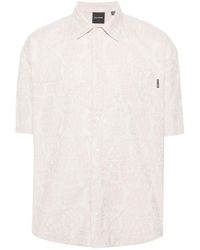 Daily Paper - Zuri Macrame Jacquard Relaxed Short Sleeves Shirt - Lyst
