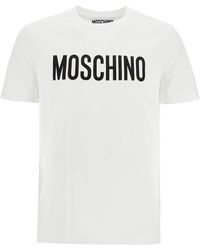 Moschino - T-Shirt With Logo Print - Lyst