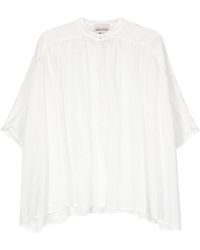 Semicouture - Crystin Cotton And Silk Blend Shirt - Lyst