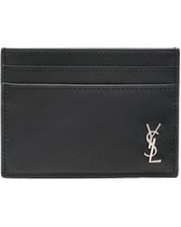 Saint Laurent - Tiny Cassandre Card Holder - Lyst