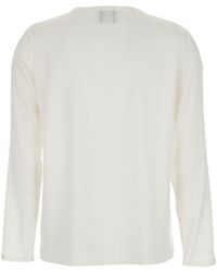 Plain - Long Sleeves Blouse - Lyst