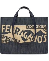 Ferragamo - Tt Sign Media Bags - Lyst