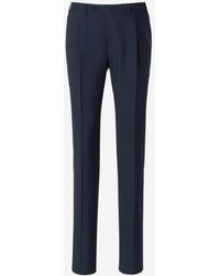 Canali - Wool Pleated Trousers - Lyst