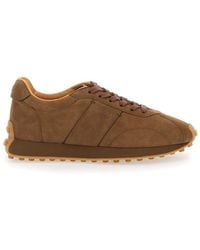 Tod's - Low Top Sneakers With Cleat Details On Heel And Sole - Lyst