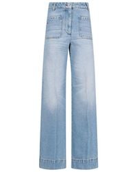 Victoria Beckham - Alina" Straight Leg Jeans - Lyst