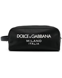 Dolce & Gabbana - Logo Nylon Necessaire - Lyst
