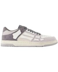 Amiri - Distressed Skel Top Low Sneakers - Lyst