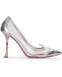 Roger Vivier - Metallic Slip On Pumps - Lyst