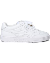 Palm Angels - 'Palm Beach University' Leather Sneakers - Lyst
