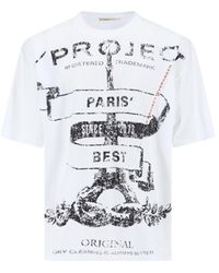 Y. Project - Printed T-shirt - Lyst