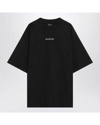 Balenciaga - New Back Medium Fit T-Shirt - Lyst