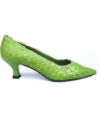 LA ROSE - Carol Wooden Pumps - Lyst