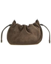 Brunello Cucinelli - 'Bucket Mellow' Mini Crossbody Bag - Lyst