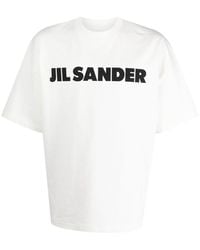 Jil Sander - T-Shirt Crewneck Short Sleeves - Lyst