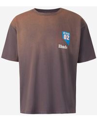 Rhude - Off-road Cotton T-shirt - Lyst