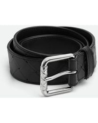Bottega Veneta - Intrecciato Stamp Belt - Lyst