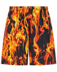 Vetements - & Fire' Bermuda Shorts - Lyst