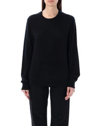 Saint Laurent - Cashmere And Silk Sweater - Lyst