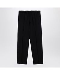 Jil Sander - Trousers With Elasticated Waist - Lyst