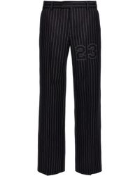 Off-White c/o Virgil Abloh - '23 Pinstripes' Trousers - Lyst