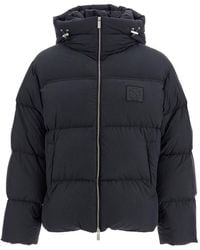 Off-White c/o Virgil Abloh - "Down Jacket With Logo Patch - Lyst