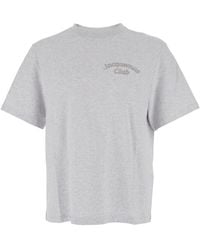 Jacquemus - 'Le T-Shirt Club' T-Shirt With Logo Lettering On The Front - Lyst