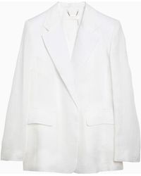 Chloé - Single-Breasted Jacket In - Lyst