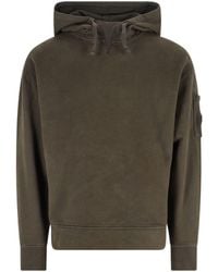 C.P. Company - Classic Knit Sweater With Ribbed Trim And Rich Hue - Lyst