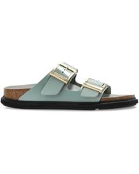 Birkenstock - Arizona Db, Natural Leather Shoes - Lyst