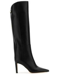 Jimmy Choo - Leather Alizze Boots - Lyst