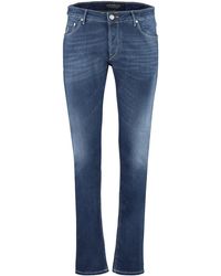 handpicked - 5-Pocket Straight-Leg Jeans - Lyst