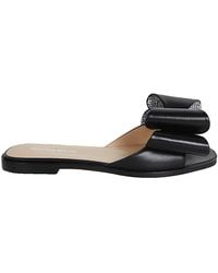 Mach & Mach - Cadeau Nappa Leather Flat Sandal Shoes - Lyst