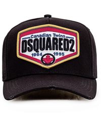 DSquared² - Baseball Cap With Patch - Lyst