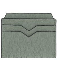 Valextra - Leather Card Holder - Lyst