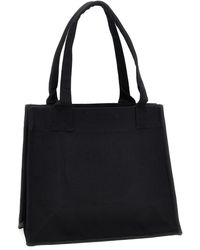 【関税&送料込】Ganni Borsa Shopping Grande In Cotone Organi Ganni Recycled Cotton-Canvas XXL Shopper Bag | Coggles