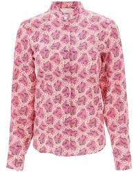 Isabel Marant - Ilda Silk Shirt With Paisley Print - Lyst