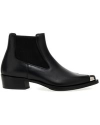 Alexander McQueen - Punk Boots, Ankle Boots - Lyst